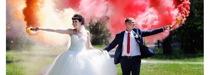 svadba dym